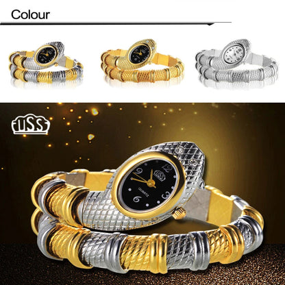 Women's Snake Watch Luxury Gold Women's Watches Quartz Bracelet Fashion Ladies Watches Clock reloj mujer montre femme relogio